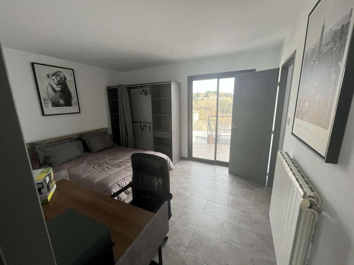 Superbe Appartement Avec Piscine Et Spa Privatif Villeneuve-les-Beziers Ngoại thất bức ảnh